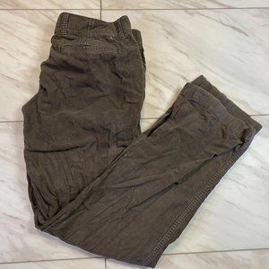 Gap Brown Corduroy Mens Pants Cotton 32x30